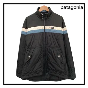 파타고니아 블루종 충전솜 다운 자켓 아웃도어 블랙 남성용 S