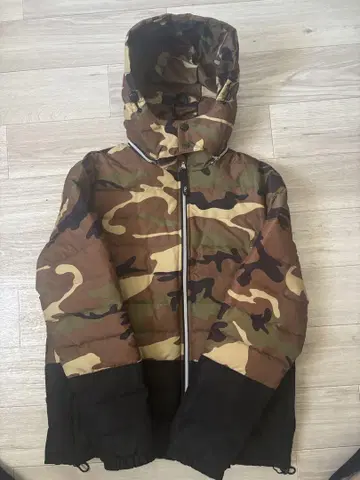 hydrogen 카모 무늬 다운