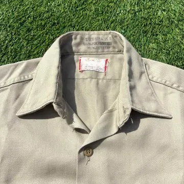 레어 60s 70s USA제 디키즈 워크 셔츠