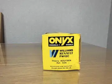 오닉스 1/43 윌리엄스의 르노 FW12C BOUTSEN
