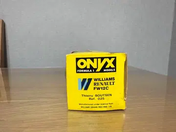 오닉스 1/43 윌리엄스의 르노 FW12C BOUTSEN