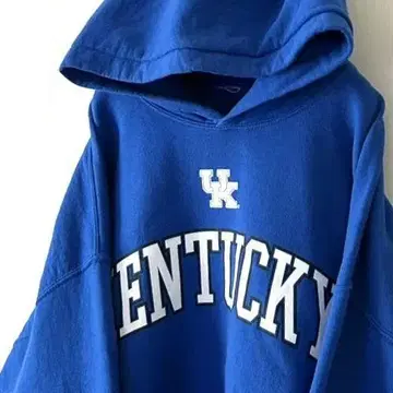 켄터키 UK KENTUCKY 칼리지 맨투맨 후드티 블루 파랑 구제 의류