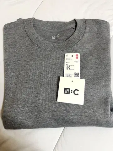 UNIQLO C 그레이 맨투맨 S 사이즈