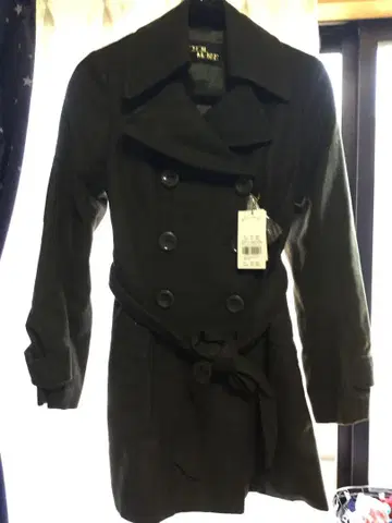 세실 맥비 코트 카키