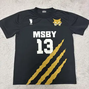 하이큐 MSBY 블랙 쟈칼 미야 아츠무 13 유니폼 L 사이즈