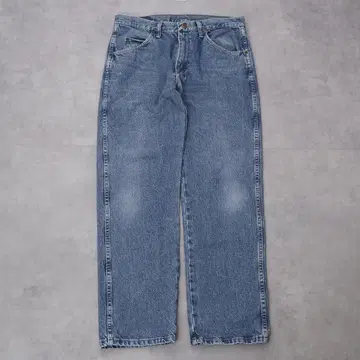 Wrangler 랭글러 W33 블루 데님 하의 파랑 구제 의류 15132