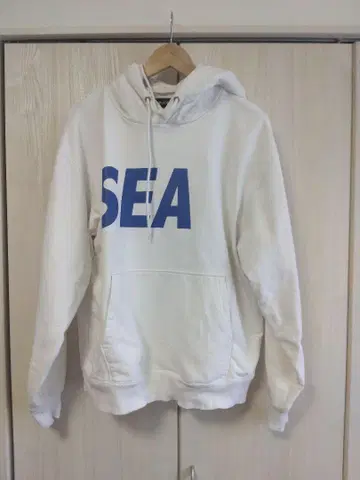 WIND AND SEA 윈드앤씨 후드티 화이트 L 스테디셀러