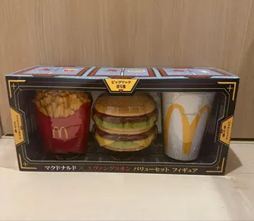 맥도날드 에반게리온 세트 피규어