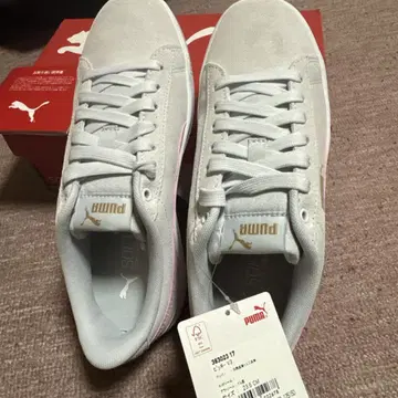 PUMA 피치 V3 23.5CM 그레이/핑크