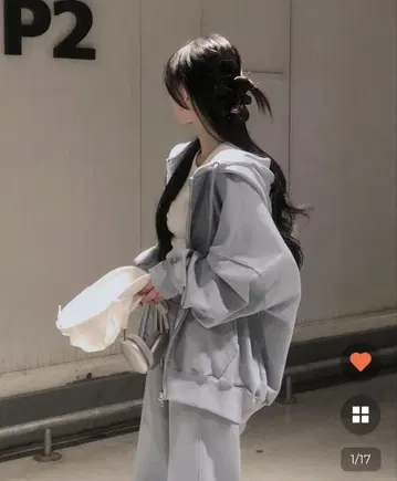 BEIDELLI 그레이 셋업 NUGU