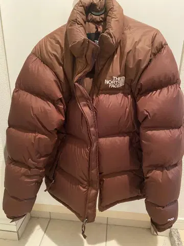 NORTH FACE 눕시 made in USA 사이즈s 브라운