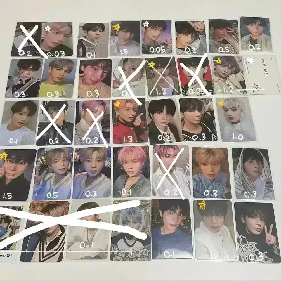 txt poca choi soobin yeonjun beomgyu taehyun kai cu ld pre-order benefit album photo card