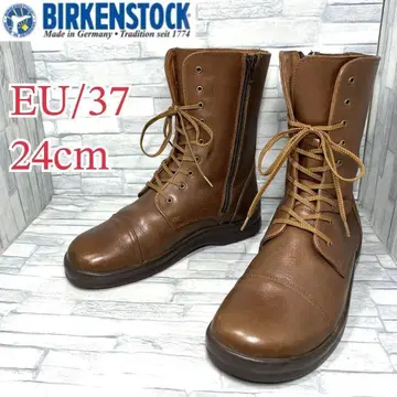 새상품급 버켄스탁 풋프린츠 숏부츠 브라운 24cm