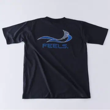 FEELS STITCH T-SHIRT BLACK