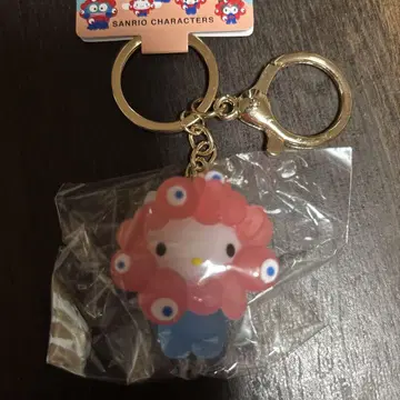먀쿠먀쿠 클리어 컬러 키링 키티