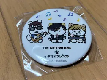 TMNETWORK ip 가챠가챠 타마프렌즈 콜라보 캔뱃지