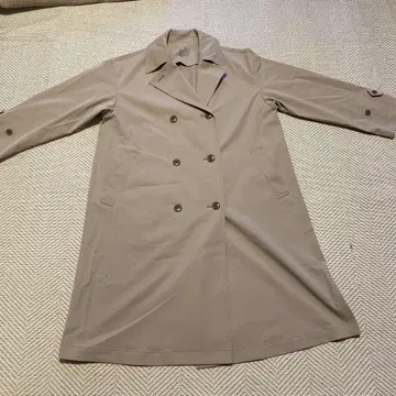 무인양품 발수 트렌치코트 M 라이트 베이지
