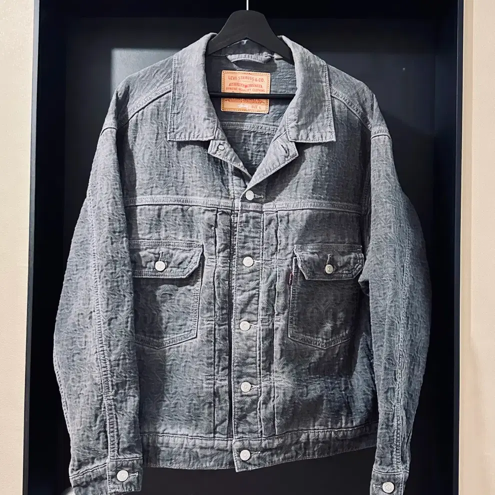 STUSSY | 스투시 Stussy x Levi's Crispy Rinse Trucker Jacket Black