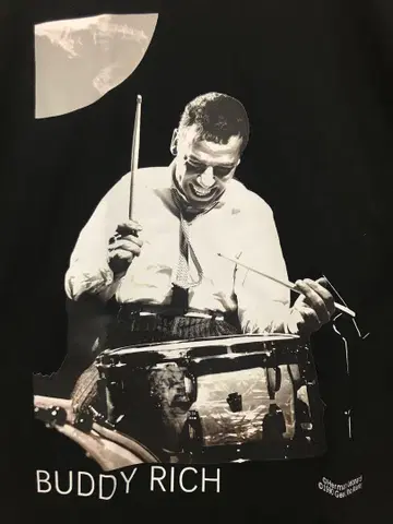 버디 리치 재즈 드러머 buddy rich 티셔츠 레어