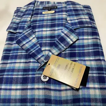 새상품 Munsingwear 체크 무늬 파자마 4L 두꺼운 소재