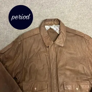 P2536 프레스턴&요크 A-2 가죽 자켓 플라이트