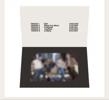 cortis 거치대 포함 비주얼 카드 Weverse