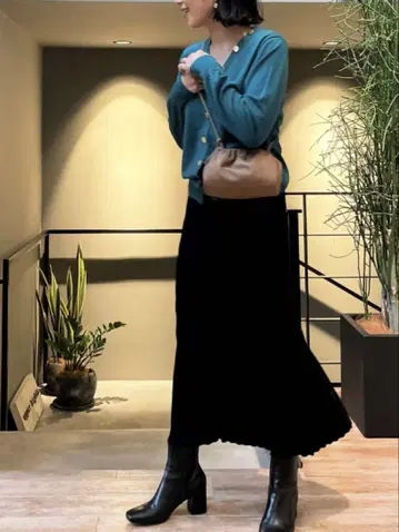 STATEOFMIND 스테이트 오브 마인 그린 가디건 S 사이즈