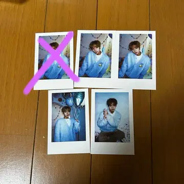 박지훈 벌스데이 폴라로이드 5장 세트