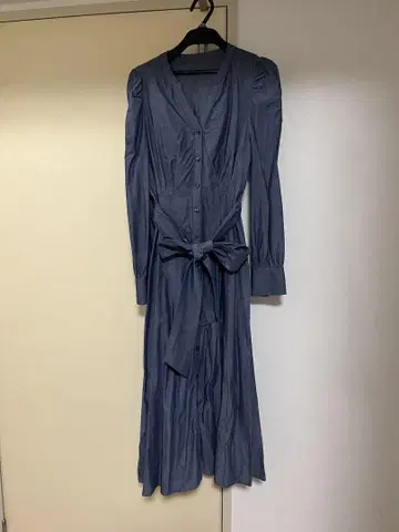 Proportion body dressing 긴팔 셔츠 원피스 청순