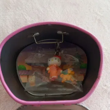 헬로키티 트렁크형 캔 케이스 강아지 산책 2003년제