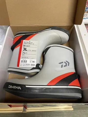 DAIWA 낚시용 부츠 DB-2411 3L 그레이
