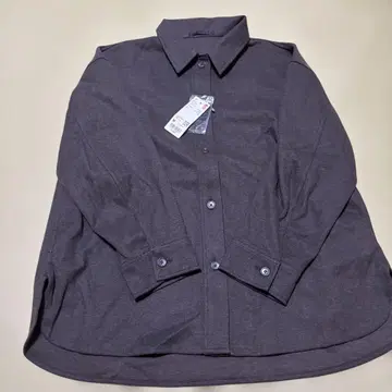UNIQLO 브라운 긴팔 셔츠 M