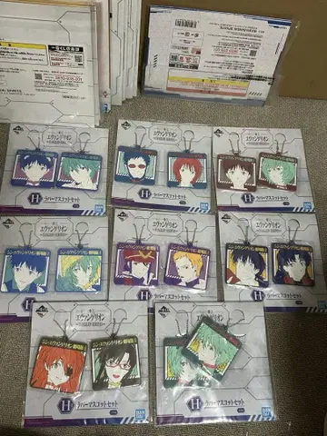 제일복권 에반게리온 러버 마스코트 H상 컴프품