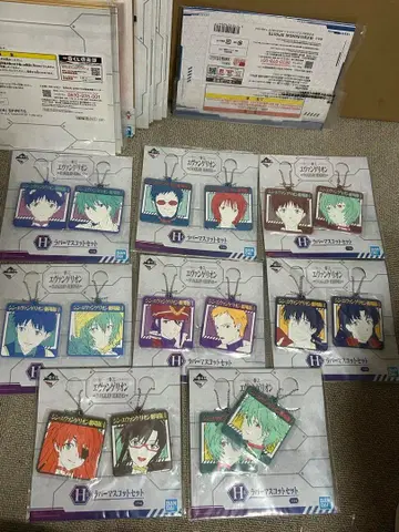 제일복권 에반게리온 러버 마스코트 H상 컴프품