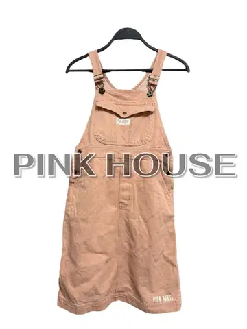 빅! PINK HOUSE 핑크 오버롤 스커트