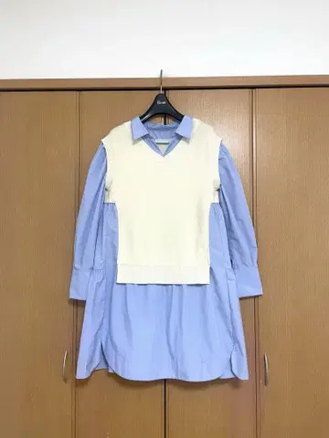 셀포드 콤비네이션 튜닉 티셔츠