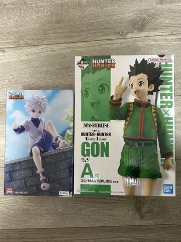 HUNTER x HUNTER 곤 키루아 피규어 세트