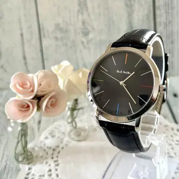 [ 배터리 교환 완료 ] 폴스미스 손목시계 라운드 실버 블랙