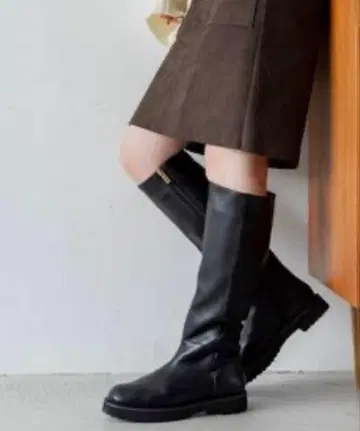 르 탈롱 트랙 밑창 롱 부츠 (3L)