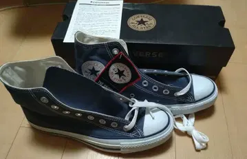 CONVERSE ALLSTAR 네이비 하이 스니커즈 US 7 25.5cm