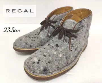 REGAL STANDAD 펠트 처카 부츠 23.5cm 그레이