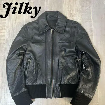 [ 양가죽 ] Jilky 라무 가죽 자켓 싱글 라이더스 블랙