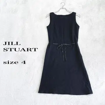 JILLSTUART 블랙 슬리브리스 원피스 사이즈 4 M 상당