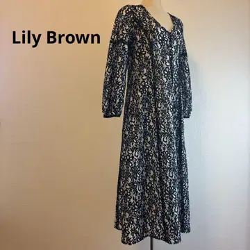 Lily Brown 꽃무늬 롱 원피스