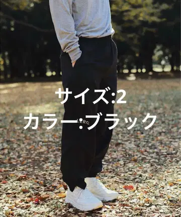 L'ECHOPPE 레샵 LERC 트랙 팬츠 2 블랙