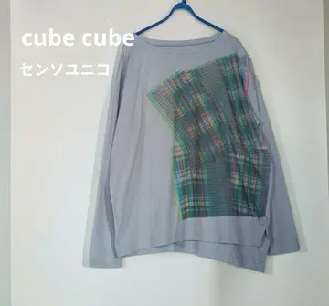 cube cube 센소유니코 변형 루즈핏 티셔츠 워셔블