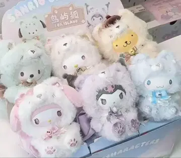 TOPTOY 정품 fox island 폭스 산리오 폼폼푸딩
