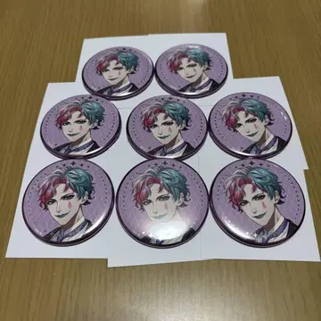 니지산지 조 리키이치 SitR 히로시마 WORLD TOUR 캔뱃지 8점