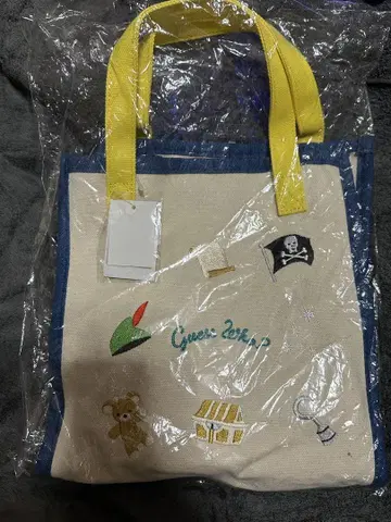 키디랜드 디즈니 피터팬 자수 토트 숄더백