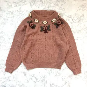 STREET ORGAN 스트릿 오르간 입체 니트 꽃